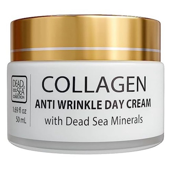 🆕 Dead Sea Collagen Anti Wrinkle Day Cream with Dead Sea minerals 1.69 fl.oz - Picture 3 of 8